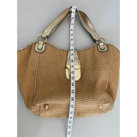 Michael Kors Tan and Gold Shoulder Bag - Picture 5 of 5